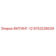9753238539 ФИТИНГ-12 Epiroc