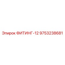 9753238681 ФИТИНГ-12 Epiroc