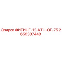 2658387448 ФИТИНГ-12-КТН-OF-75 Epiroc