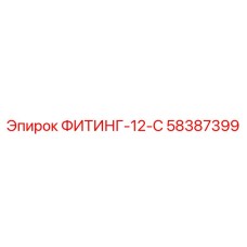 58387399 ФИТИНГ-12-С Epiroc