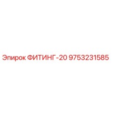 9753231585 ФИТИНГ-20 Epiroc