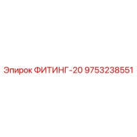 9753238551 ФИТИНГ-20 Epiroc