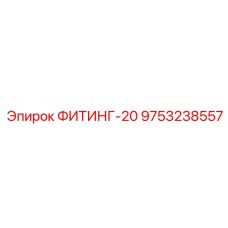 9753238557 ФИТИНГ-20 Epiroc
