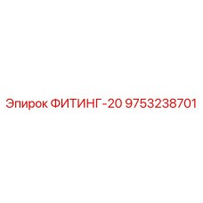 9753238701 ФИТИНГ-20 Epiroc