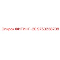 9753238708 ФИТИНГ-20 Epiroc