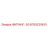 9753231631 ФИТИНГ-20 Epiroc