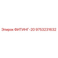 9753231632 ФИТИНГ-20 Epiroc