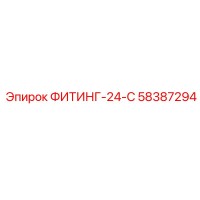 58387294 ФИТИНГ-24-С Epiroc