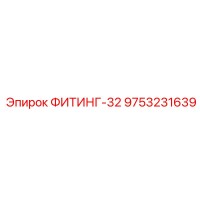 9753231639 ФИТИНГ-32 Epiroc