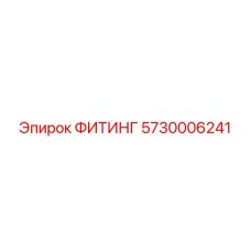 5730006241 ФИТИНГ Epiroc