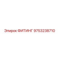 9753238710 ФИТИНГ Epiroc