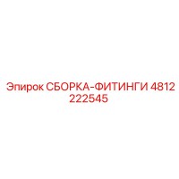 4812222545 СБОРКА-ФИТИНГИ (Epiroc)
