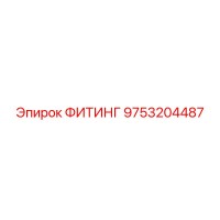 9753204487 ФИТИНГ Epiroc