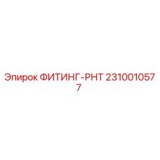 2310010577 ФИТИНГ-РНТ Эпирок