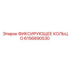 6156890530 ФИКСИРУЮЩЕЕ КОЛЬЦО Epiroc