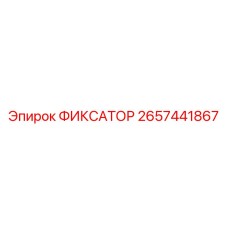 2657441867 ФИКСАТОР Epiroc