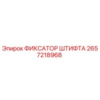 2657218968 ФИКСАТОР ШТИФТА Epiroc