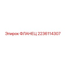 2236114307 ФЛАНЕЦ Epiroc