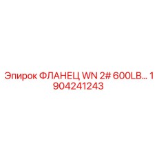 1904241243 ФЛАНЕЦ WN 2# 600LB Epiroc