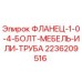 2236209516 ФЛАНЕЦ-1-0-4-БОЛТ-МЕБЕЛЬ-ИЛИ-ТРУБА Epiroc