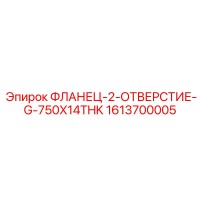 1613700005 ФЛАНЕЦ-2-ОТВЕРСТИЕ-G-750X14THK Epiroc