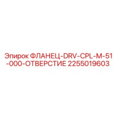 2255019603 Фланец-DRV-CPL-M-51-000-Отверстие Epiroc