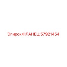 57921454 ФЛАНЕЦ Epiroc