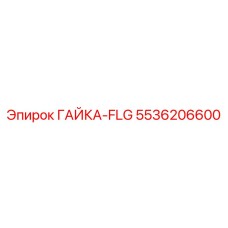 5536206600 ГАЙКА-FLG Epiroc