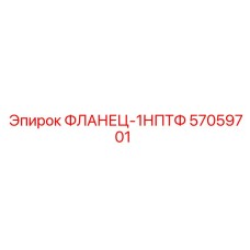 57059701 ФЛАНЕЦ-1НПТФ Epiroc