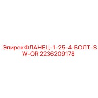 2236209178 ФЛАНЕЦ-1-25-4-БОЛТ-SW-OR Epiroc