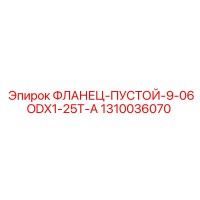1310036070 ФЛАНЕЦ-ПУСТОЙ-9-06ODX1-25T-A Epiroc