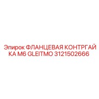 3121502666 ФЛАНЦЕВАЯ КОНТРГАЙКА M6 GLEITMO Epiroc