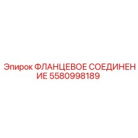 5580998189 ФЛАНЦЕВОЕ СОЕДИНЕНИЕ Epiroc