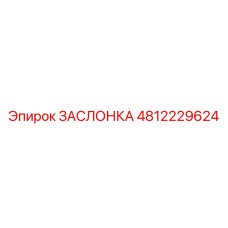 4812229624 ЗАСЛОНКА Epiroc