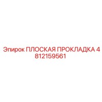 4812159561 ПЛОСКАЯ ПРОКЛАДКА Epiroc