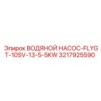 3217925590 ВОДЯНОЙ НАСОС-FLYGT-10SV-13-5-5KW Epiroc
