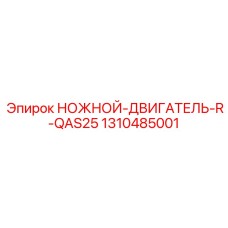 Ножной двигатель правый QAS25 артикул 1310485001