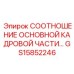 GS15852246 СООТНОШЕНИЕ ОСНОВНОЙ КАДРОВОЙ ЧАСТИ Epiroc