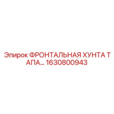 1630800943 ФРОНТАЛЬНАЯ ХУНТА ТАПА Epiroc
