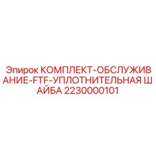 2230000101 КОМПЛЕКТ-ОБСЛУЖИВАНИЕ-FTF-УПЛОТНИТЕЛЬНАЯ ШАЙБА | Epiroc