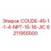 6211955500 COUDE-45-1-1-4-NPT-15-16-JIC Epiroc