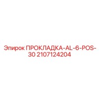 2107124204 ПРОКЛАДКА-AL-6-POS-30 Epiroc