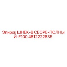 4812222835 ШНЕК-В СБОРЕ-ПОЛНЫЙ-F100 Epiroc