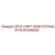 HC91306000 CPLG 3 NPT 300# ПОЛНЫЙ Epiroc