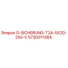 5730011384 G-SICHERUNG-T2A-5X20-250-V Epiroc