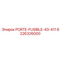 6226326000 PORTE-FUSIBLE-43-411 Epiroc