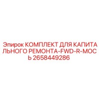2658449286 КОМПЛЕКТ ДЛЯ КАПИТАЛЬНОГО РЕМОНТА-FWD-R-МОСЬ Epiroc
