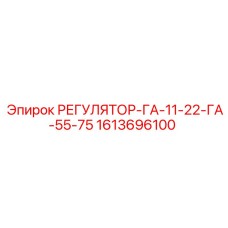 1613696100 РЕГУЛЯТОР-ГА-11-22-ГА-55-75 Epiroc