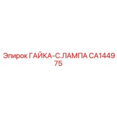 CA144975 ГАЙКА-C.ЛАМПА Epiroc