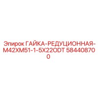 584408700 Гайка редукционная M42xM51 Epiroc | 22ODT
